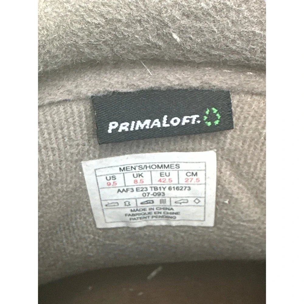 The North Face Chilkat Men 9.5 Waterproof Primaloft Winter Snow Boots Brown hike
